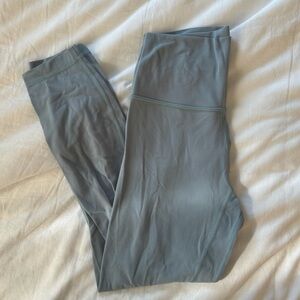 Light Blue Align Leggings 25”